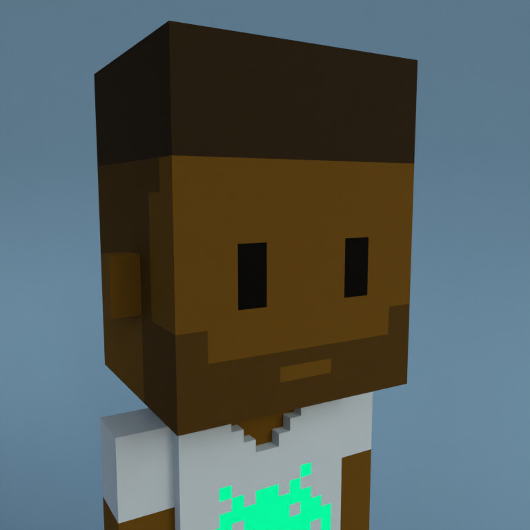 Meebit #9611 — Portrait