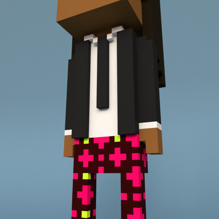 Meebit #9612 — Outfit