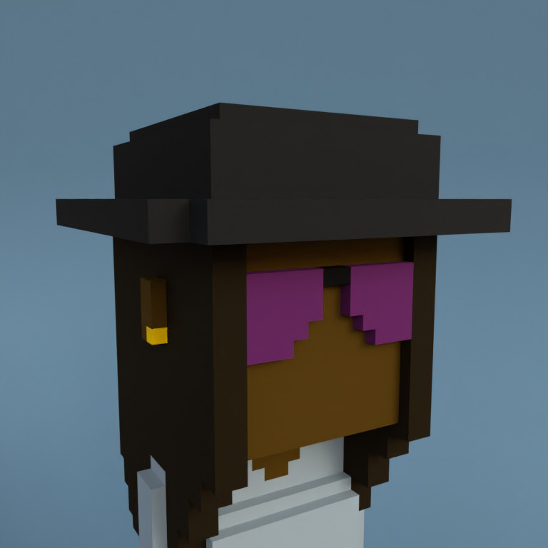 Meebit #9613 — Portrait