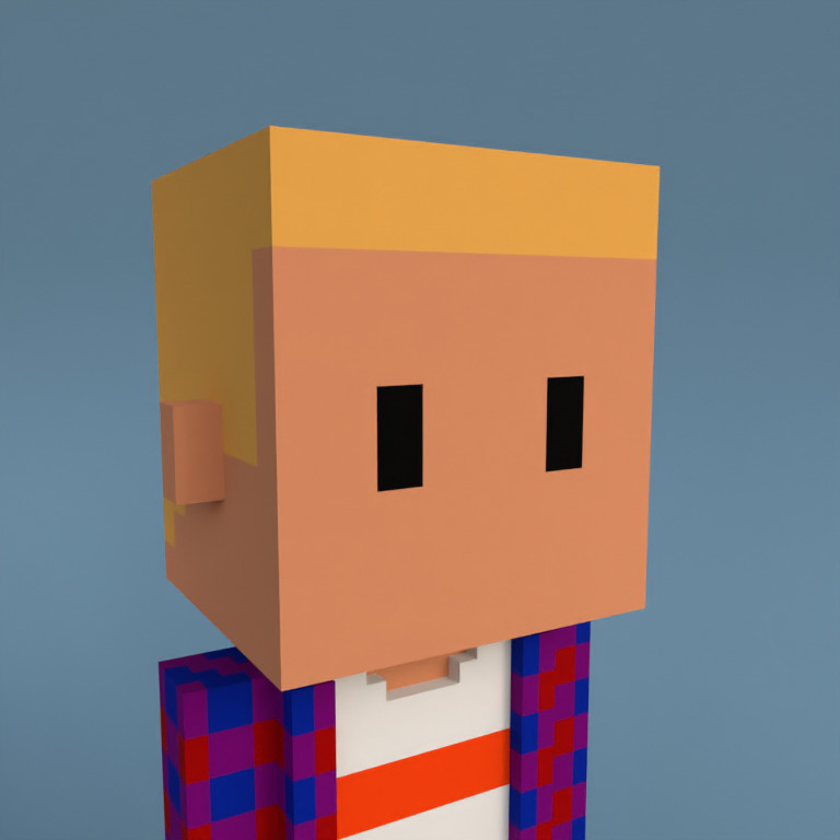 Meebit #9616 — Portrait