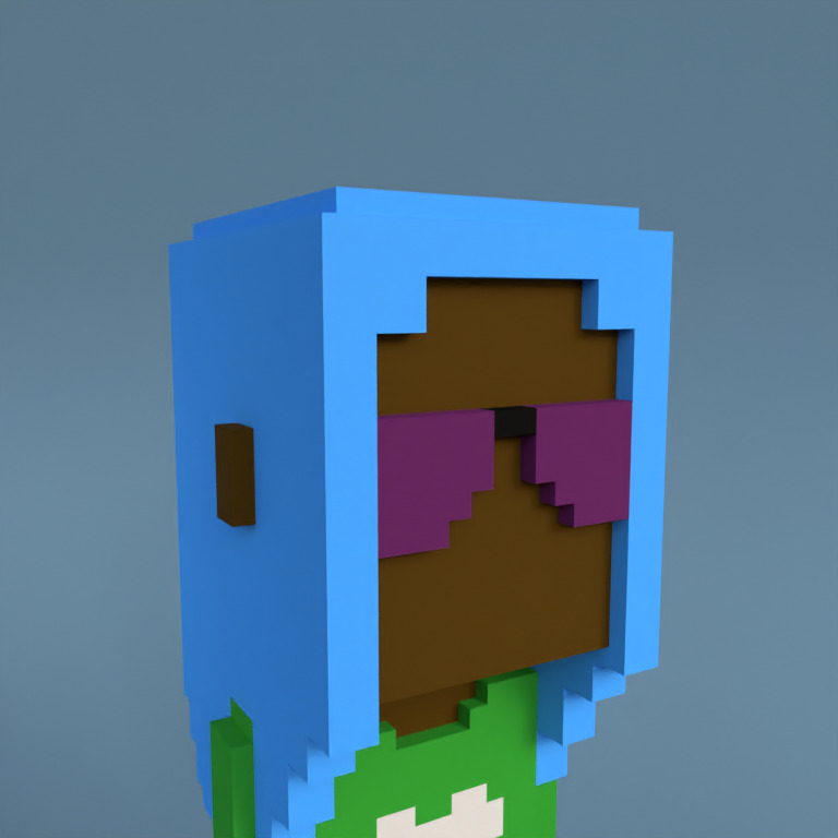 Meebit #9617 — Portrait