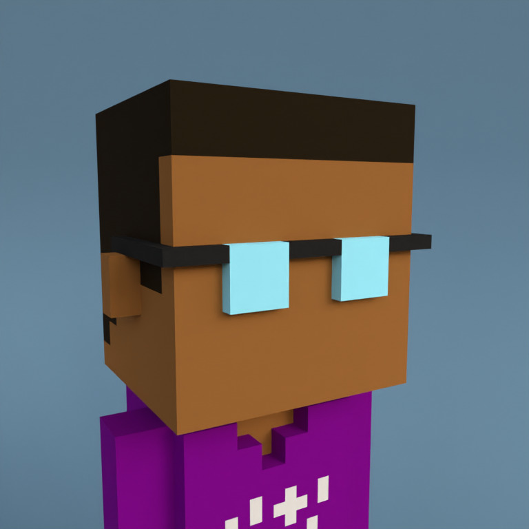 Meebit #9618 — Portrait