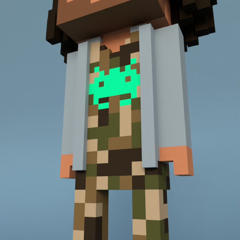 Meebit #9626 — Outfit