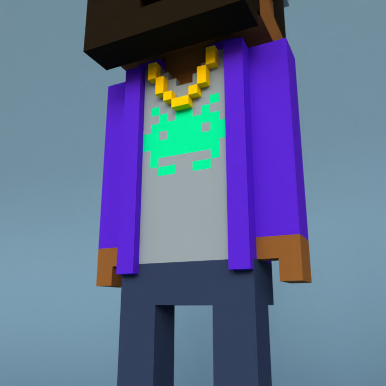 Meebit #9627 — Outfit