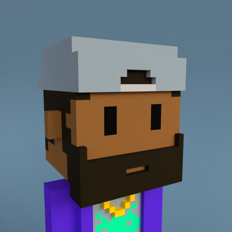 Meebit #9627 — Portrait