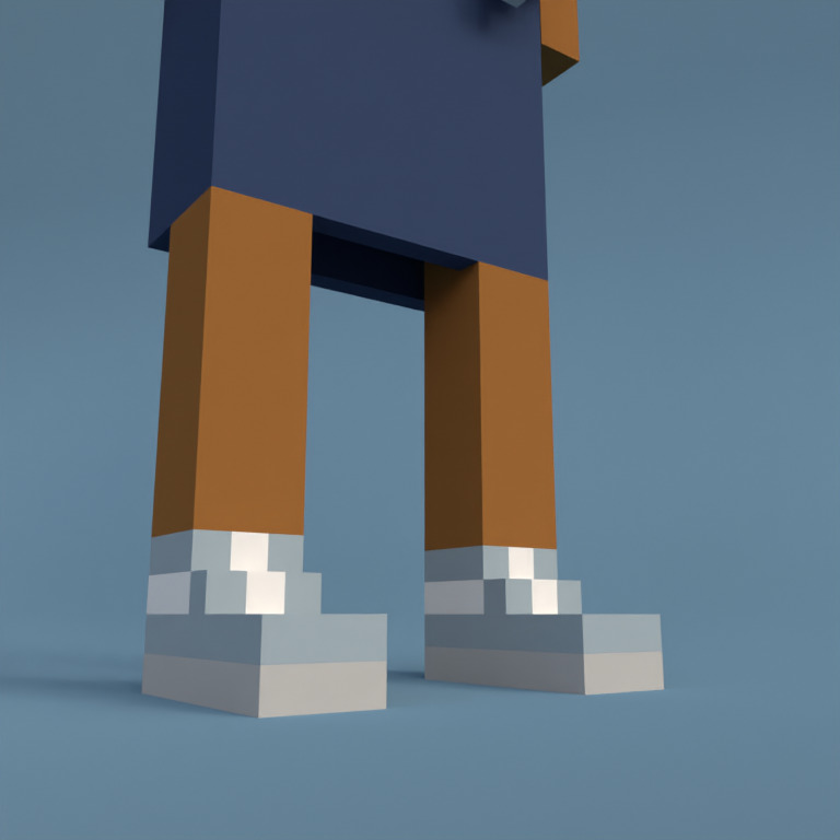 Meebit #9629 — Shoes