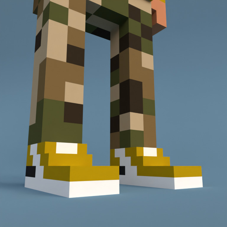 Meebit #9631 — Shoes
