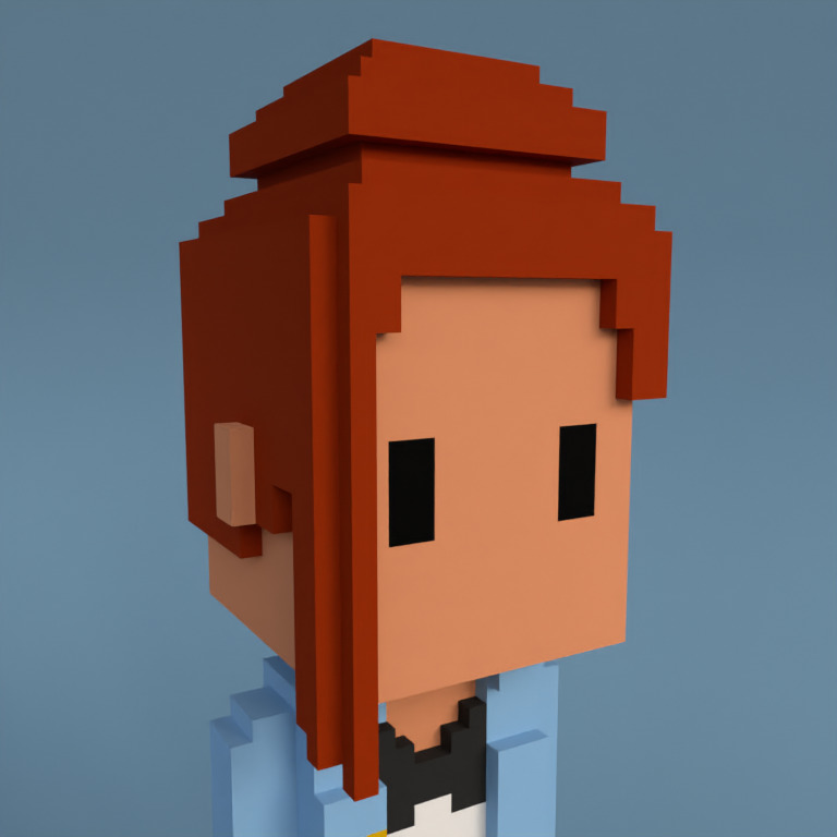 Meebit #9632 — Portrait