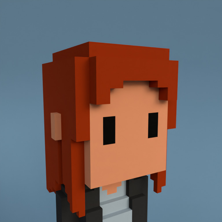 Meebit #9635 — Portrait