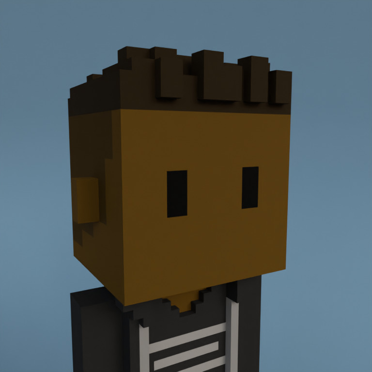 Meebit #9641 — Portrait