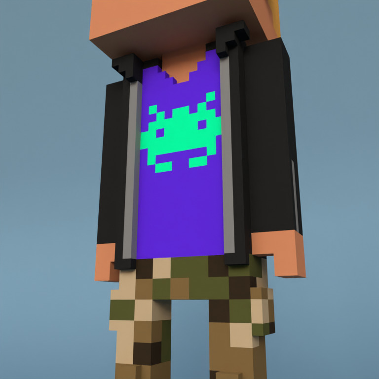 Meebit #9642 — Outfit