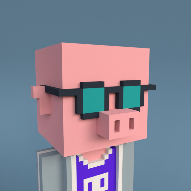 Meebit #9643 — Portrait