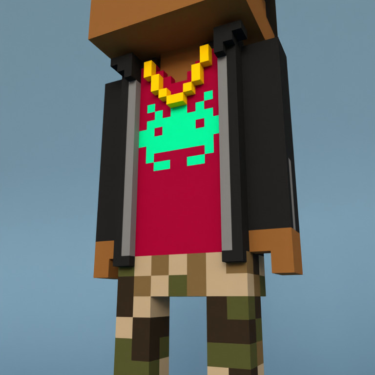 Meebit #9648 — Outfit
