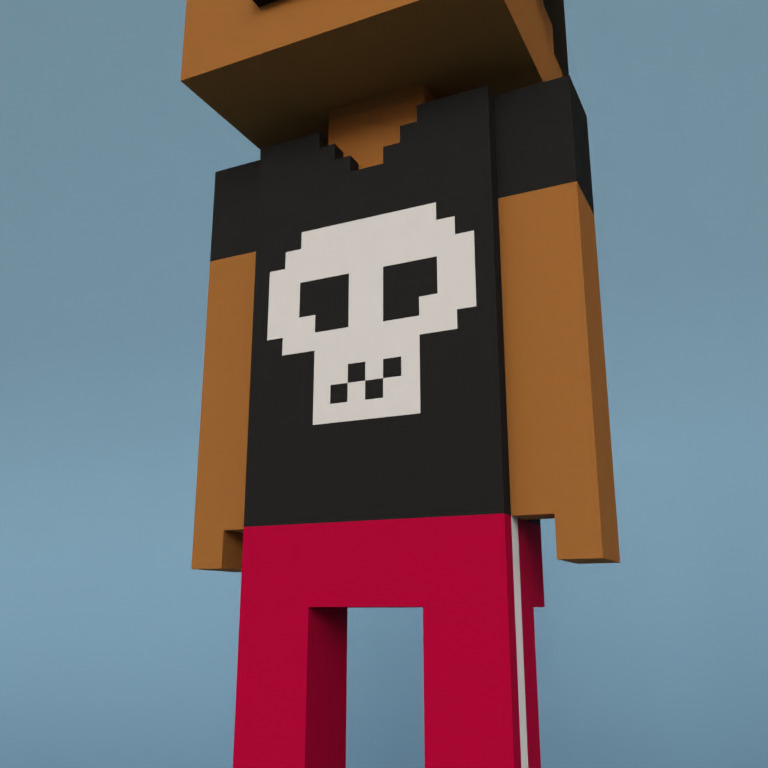 Meebit #9651 — Outfit