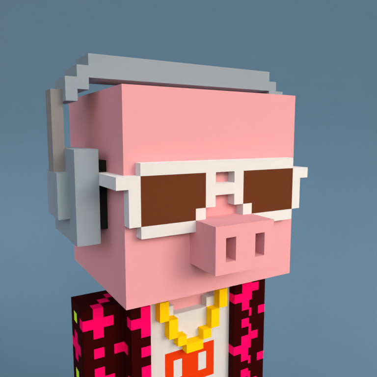 Meebit #9653 — Portrait