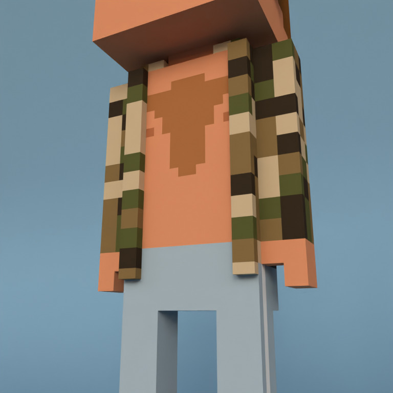 Meebit #9654 — Outfit