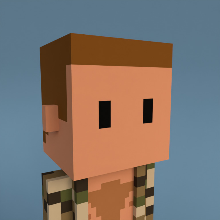 Meebit #9654 — Portrait