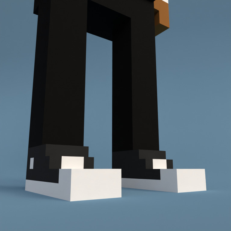 Meebit #9663 — Shoes