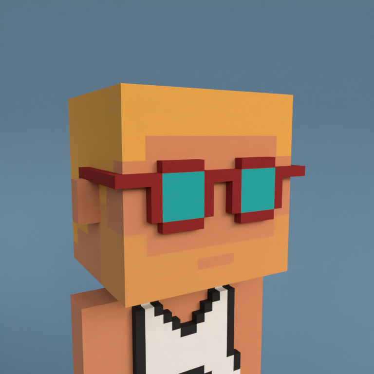 Meebit #9672 — Portrait