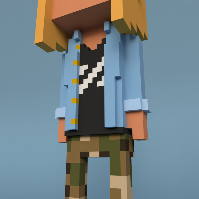 Meebit #9674 — Outfit