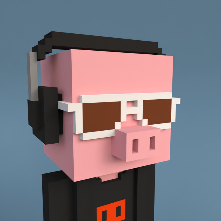 Meebit #9677 — Portrait