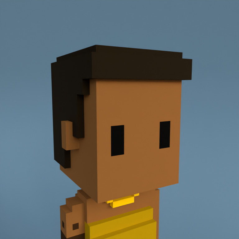 Meebit #9689 — Portrait