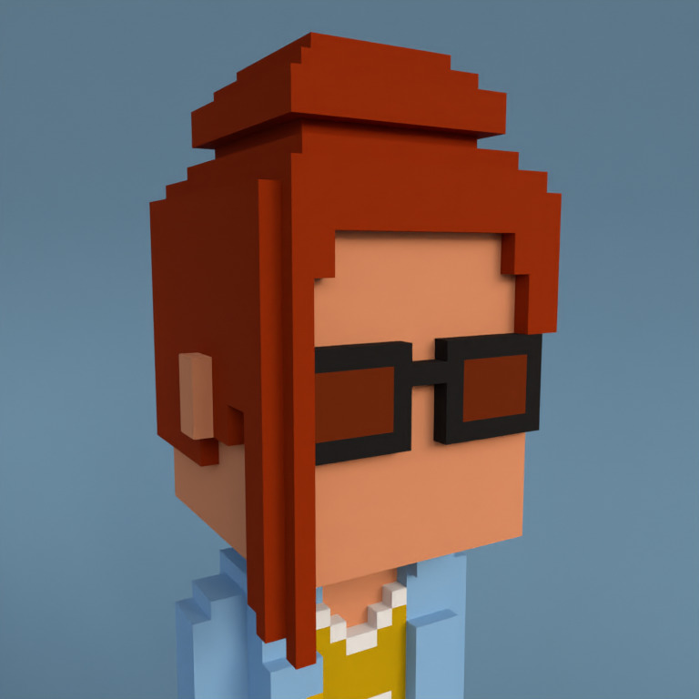 Meebit #9694 — Portrait