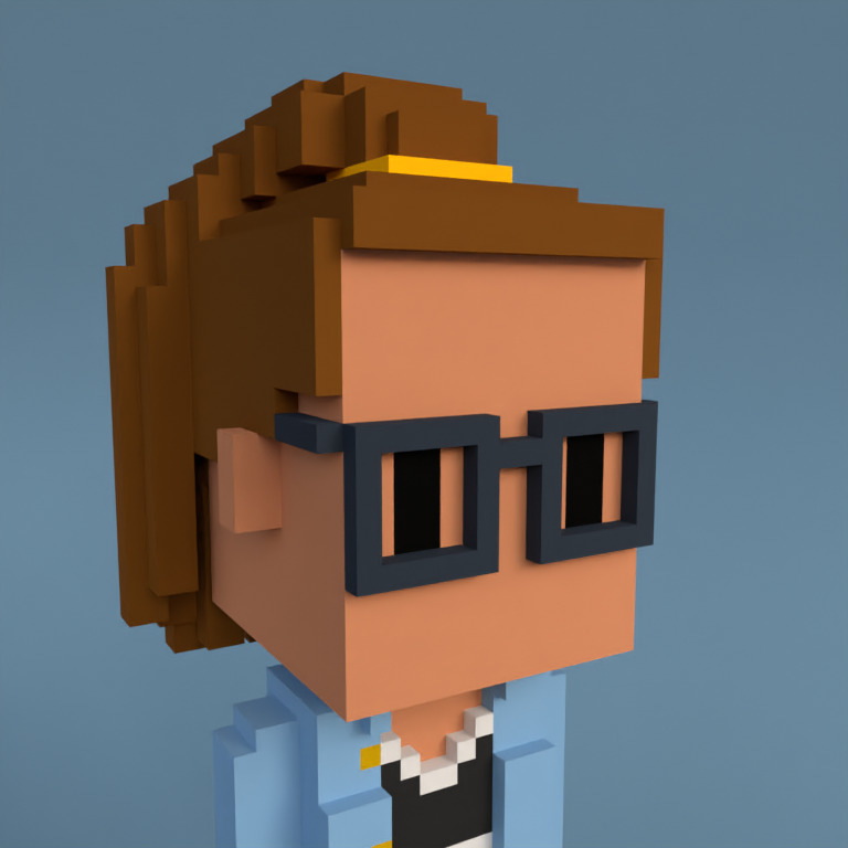 Meebit #9698 — Portrait