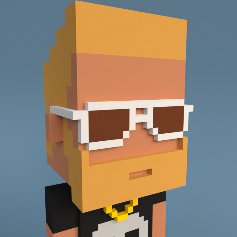 Meebit #9699 — Portrait