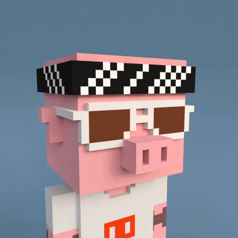 Meebit #9703 — Portrait