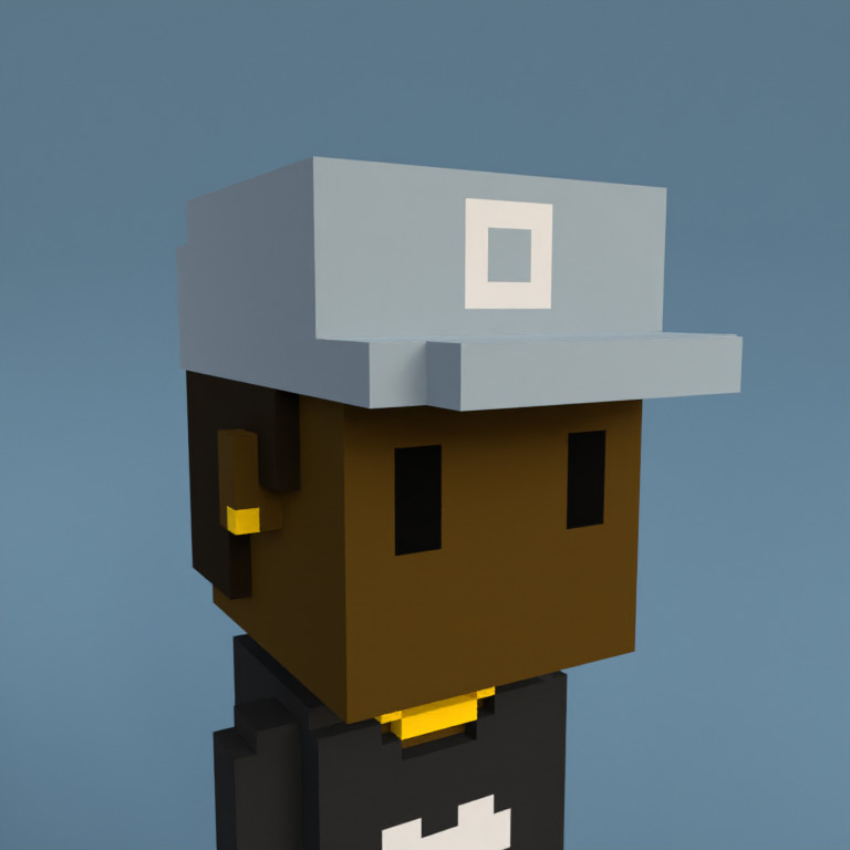 Meebit #9704 — Portrait