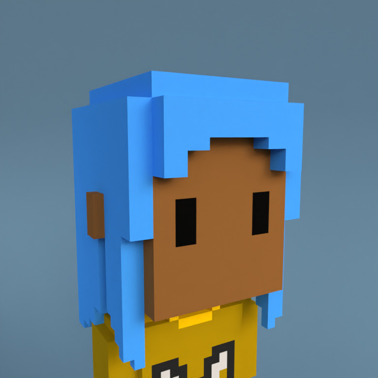 Meebit #9706 — Portrait