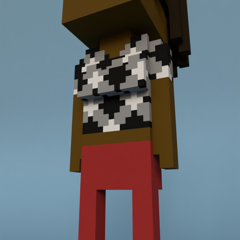 Meebit #9707 — Outfit