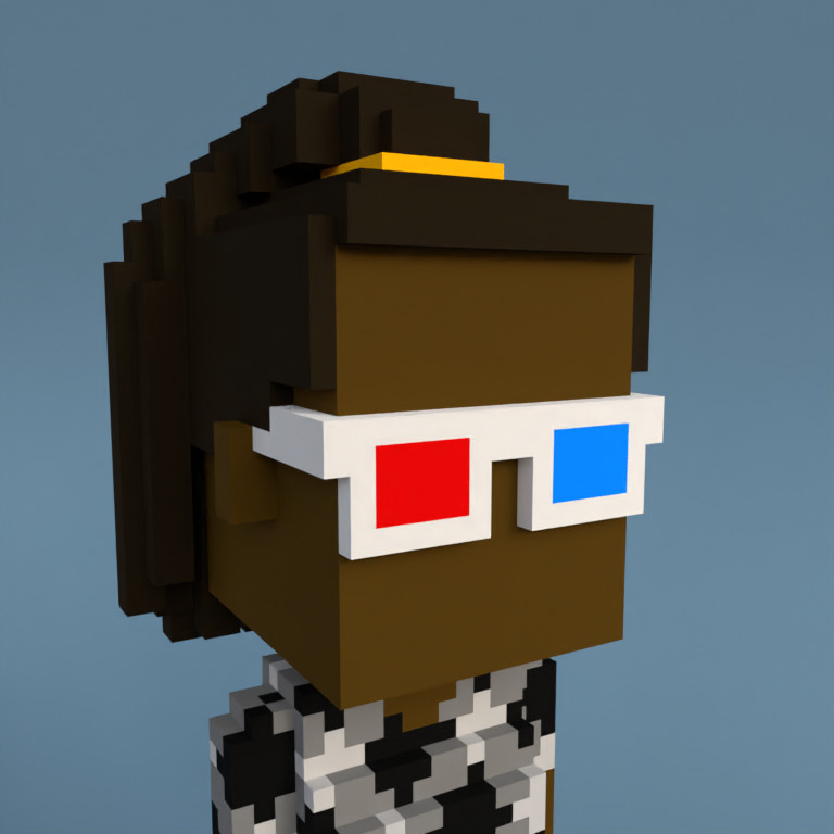 Meebit #9707 — Portrait