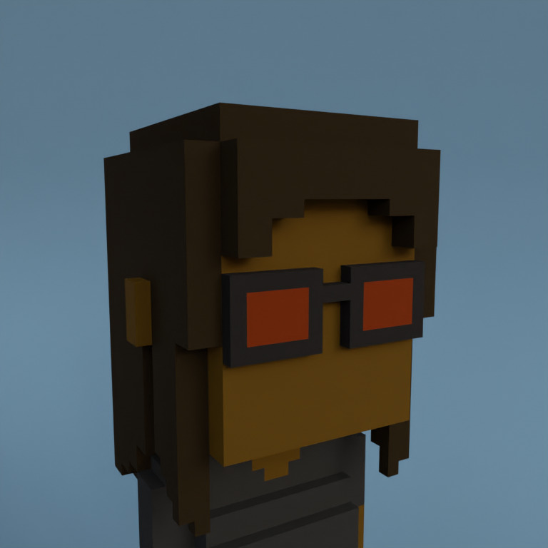 Meebit #9709 — Portrait