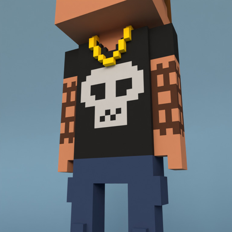 Meebit #9710 — Outfit