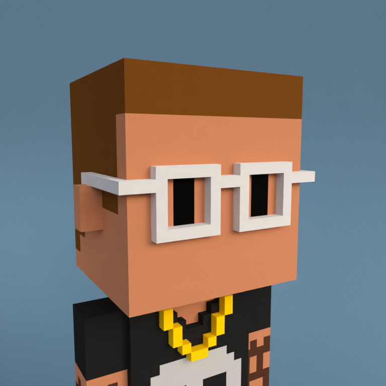 Meebit #9710 — Portrait