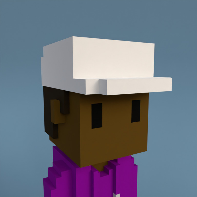 Meebit #9714 — Portrait