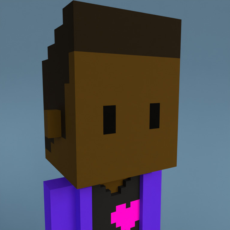 Meebit #9717 — Portrait