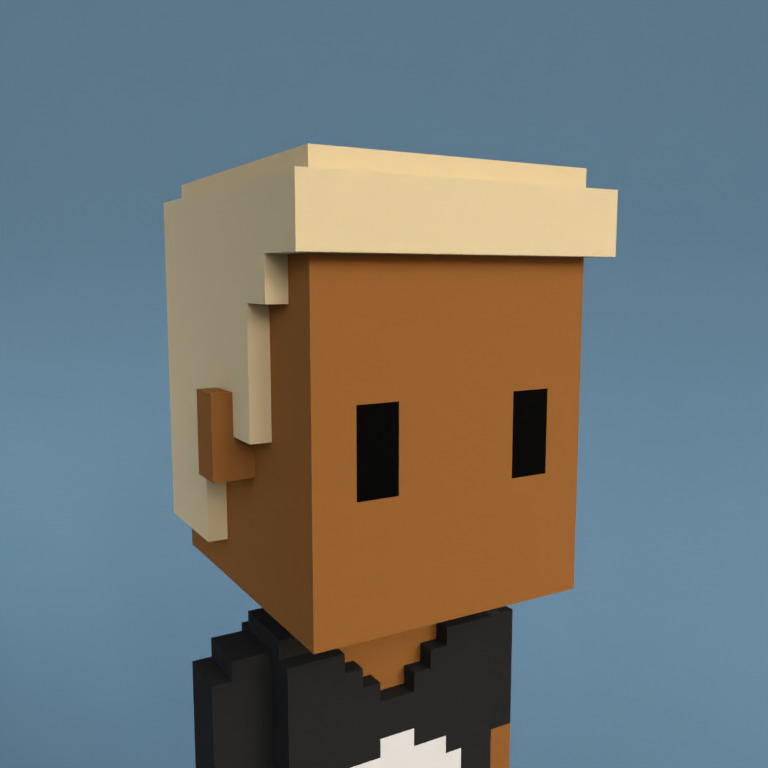 Meebit #9718 — Portrait