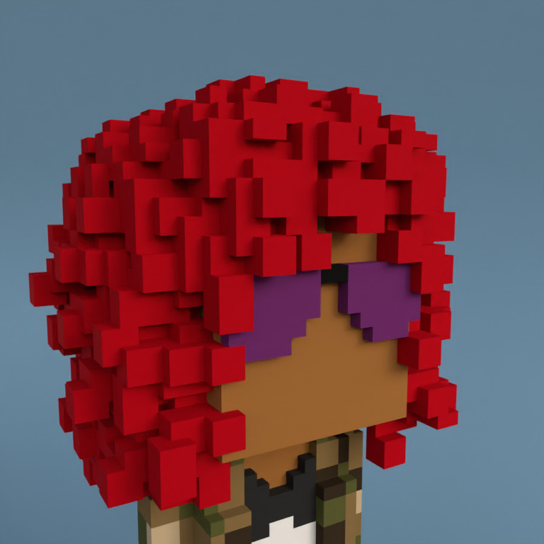 Meebit #9719 — Portrait