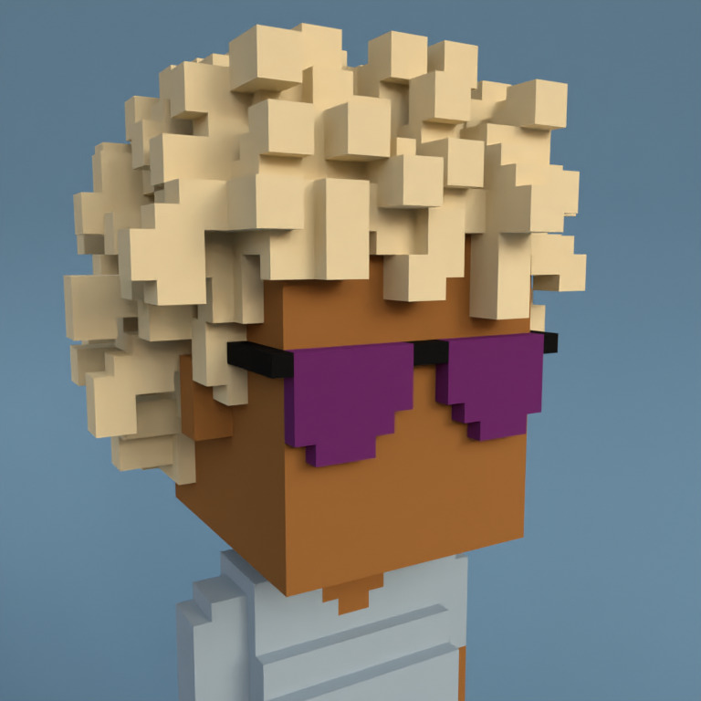 Meebit #9721 — Portrait