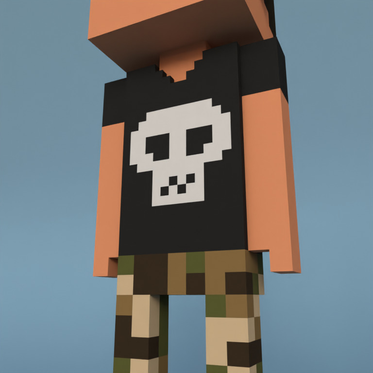 Meebit #9722 — Outfit