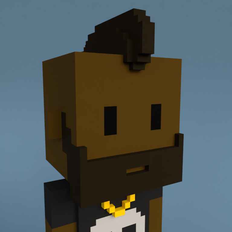 Meebit #9723 — Portrait