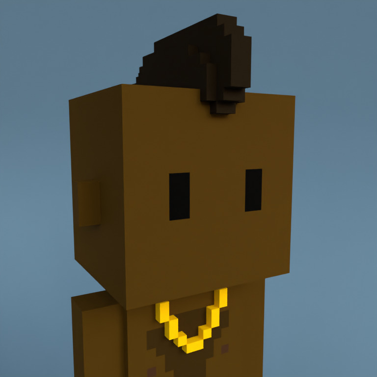Meebit #9724 — Portrait