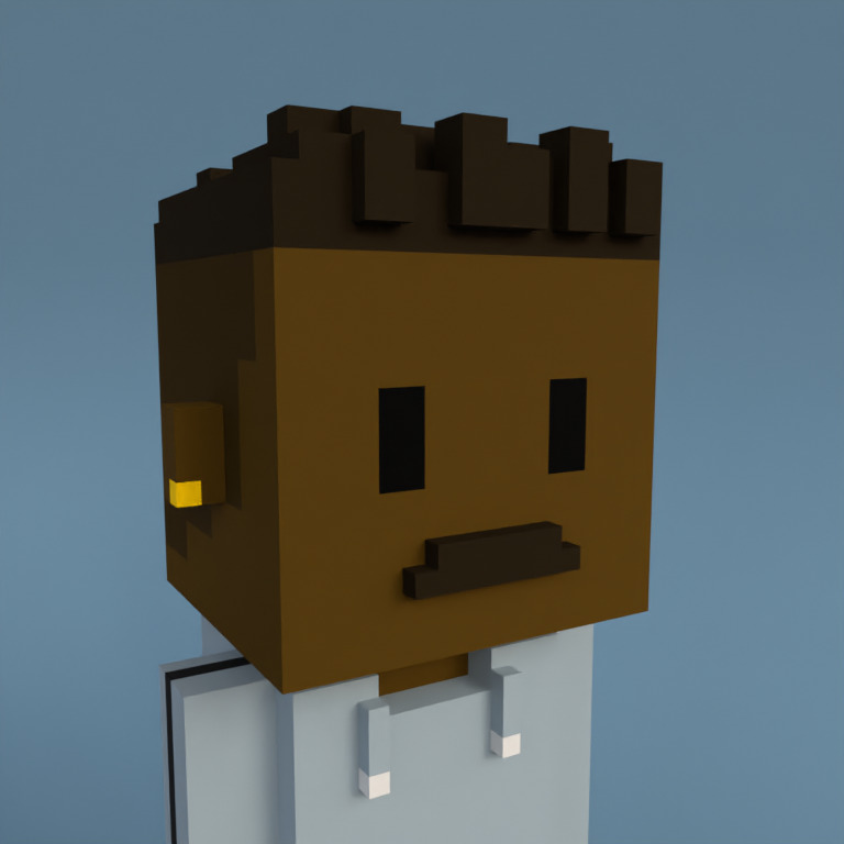 Meebit #9725 — Portrait