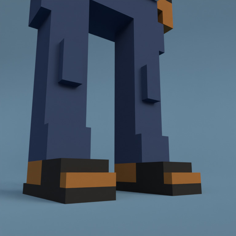 Meebit #9727 — Shoes