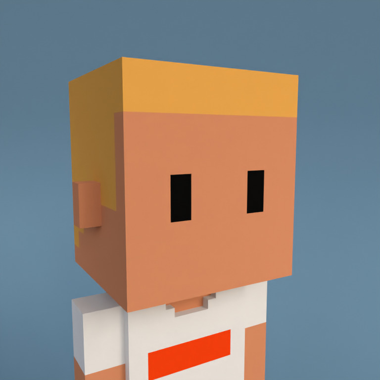Meebit #9729 — Portrait
