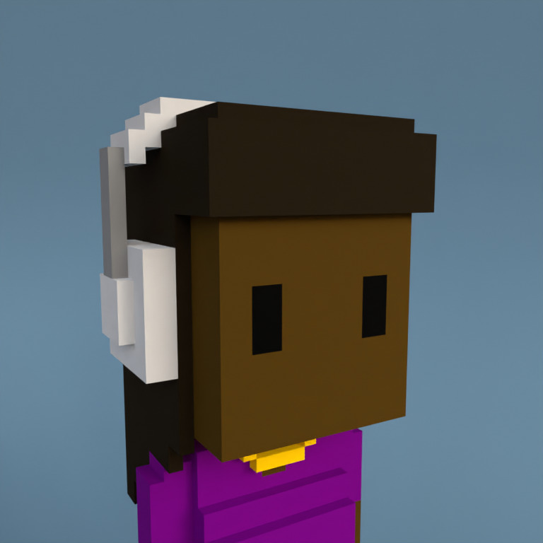 Meebit #9730 — Portrait