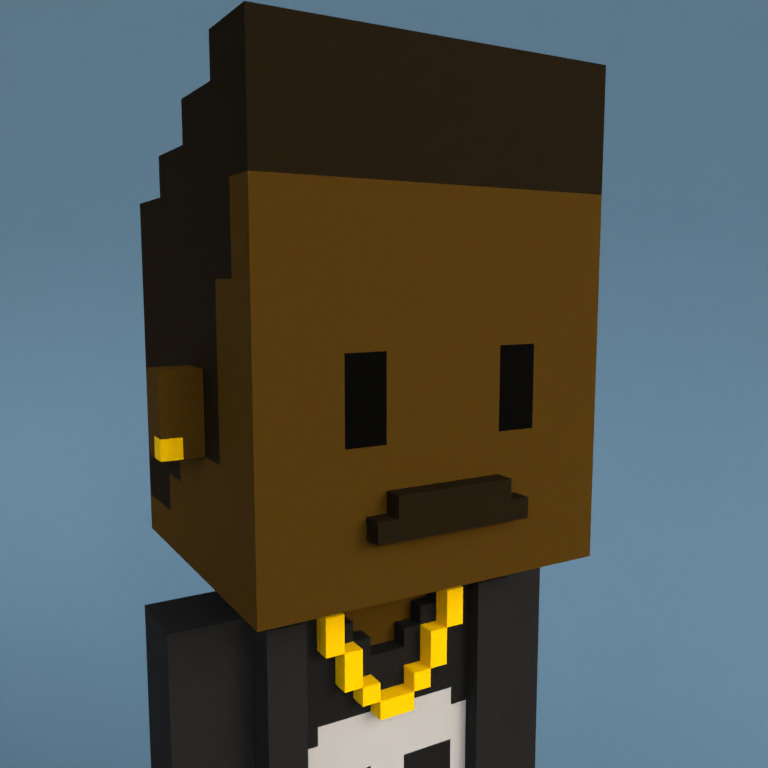 Meebit #9731 — Portrait
